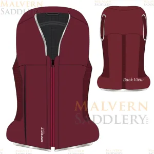 Safefit Airbag Vest - Bordeaux/Custom