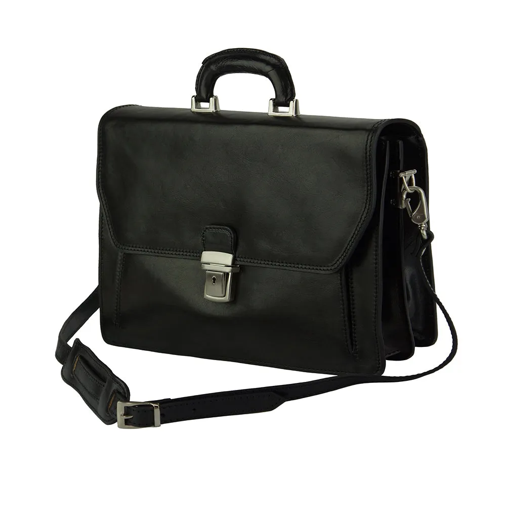 Sergio leather Mini briefcase