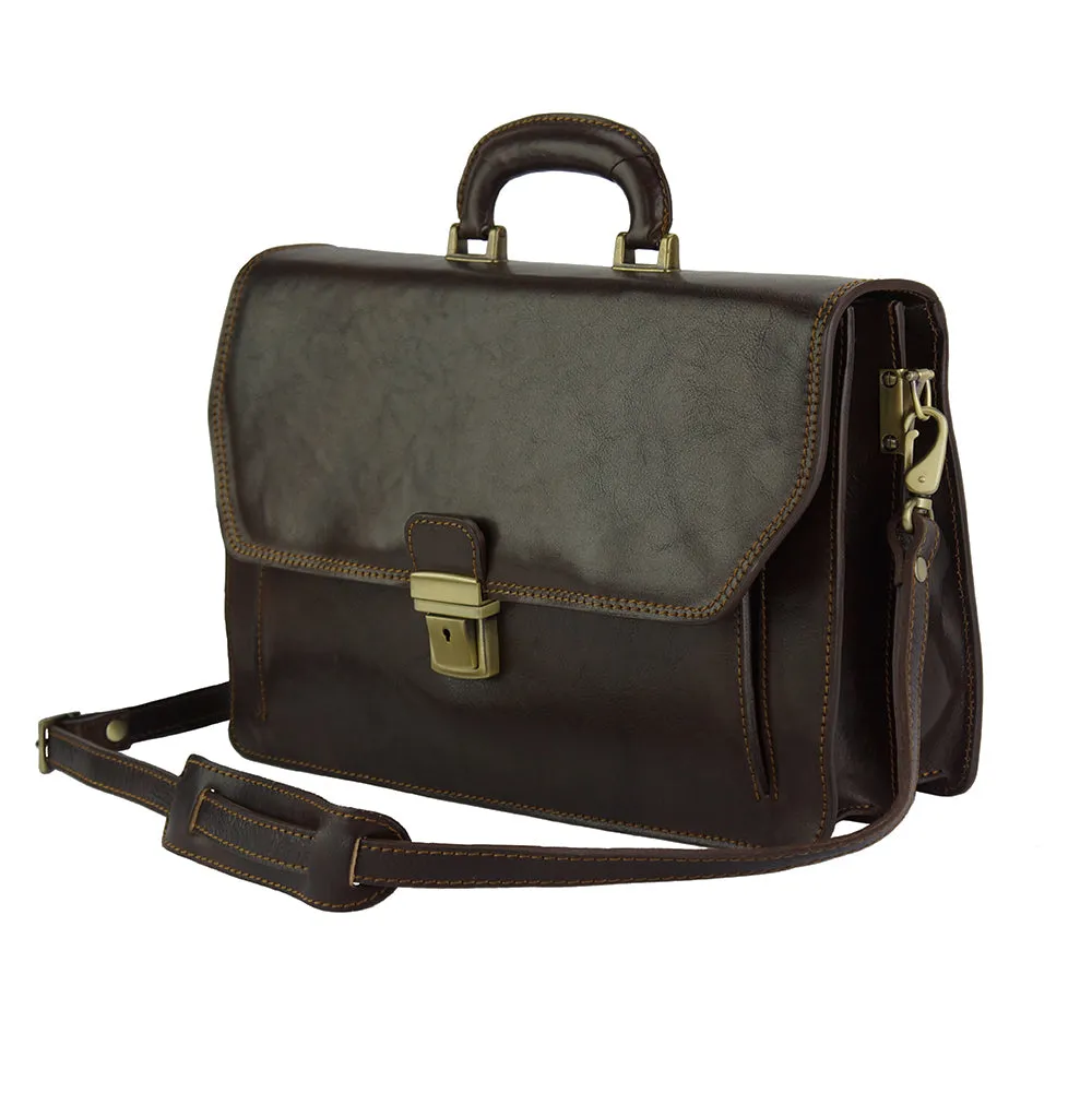 Sergio leather Mini briefcase