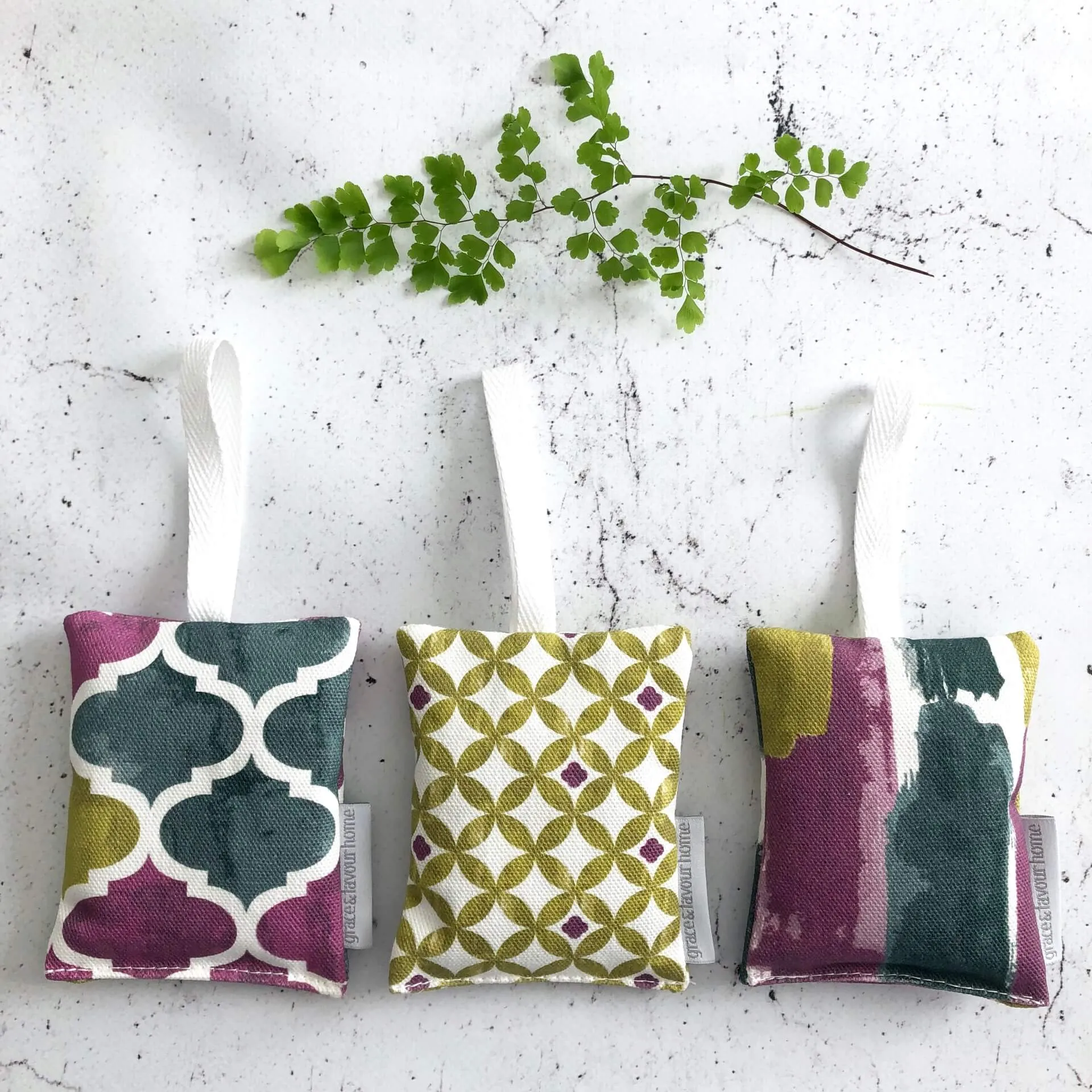 Set of 3 Cordoba Lavender Bags