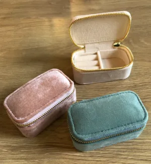 Small Velvet Jewelry Box