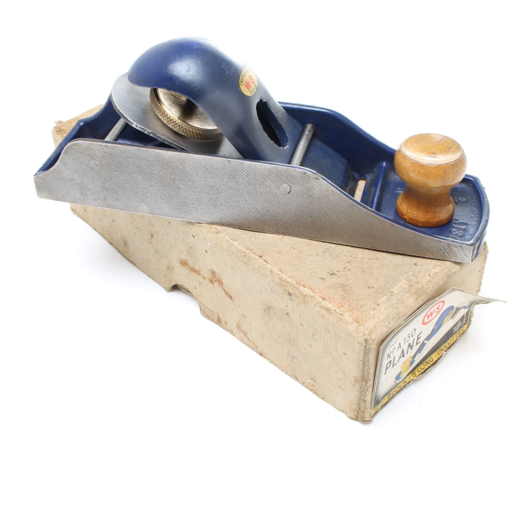 SOLD - WS Block Plane No. A130 (Beech)