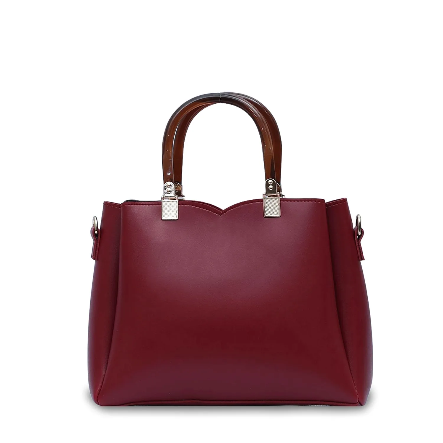 SplitChic Maroon 3pc Bagset