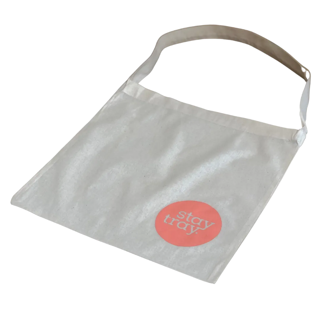 Stay tray Reusable Calico Bag