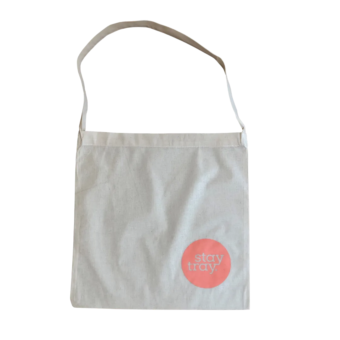 Stay tray Reusable Calico Bag