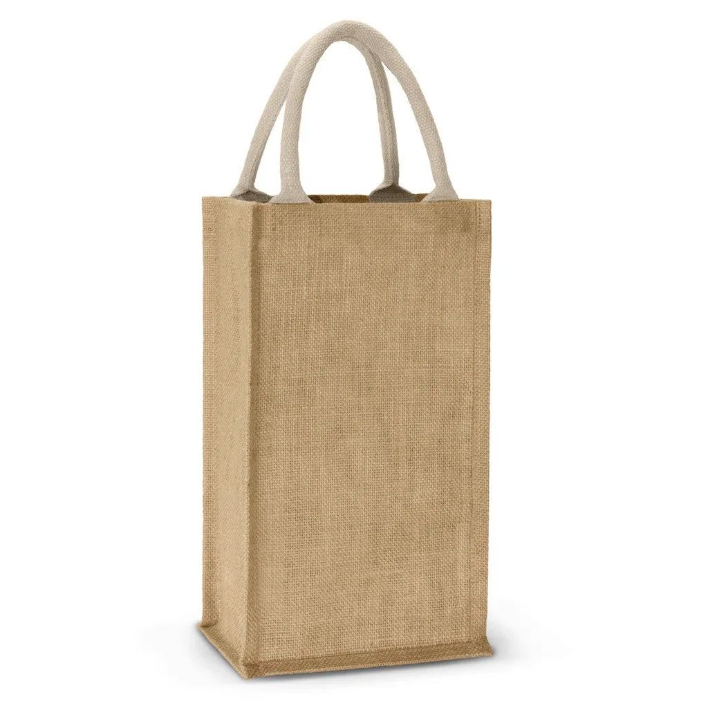 Stock Jute Double Wine Carrier(SJB-15T)