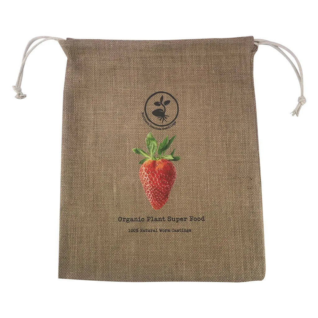 Stock Jute Drawstring Bag-Medium(SJB-11T)