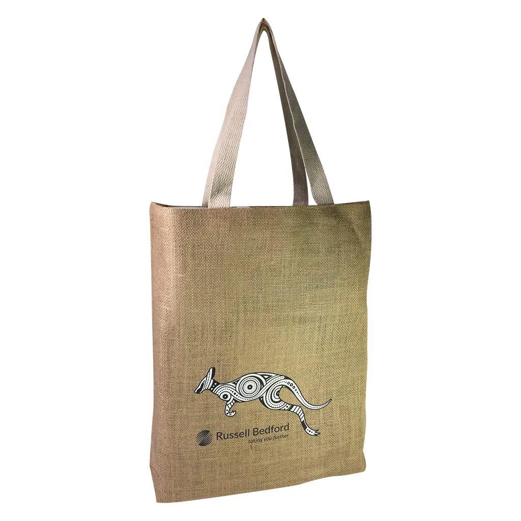 Stock Jute Tote Bag(SJB-04T)