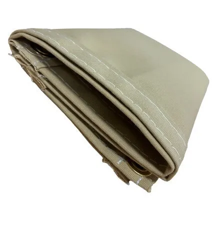 Tan Polyester Waterproof Canvas - 10' x 10'