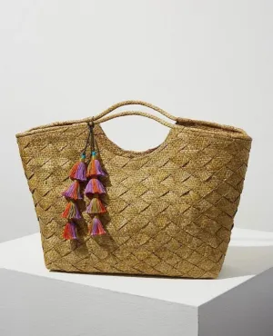 Tassel Beach Bag - Large