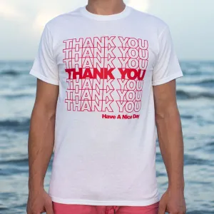 Thank You Bag T-Shirt (Mens)