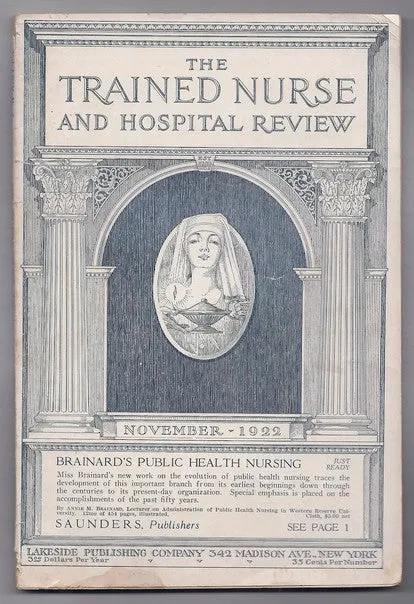 The Trained Nurse and Hospital Review, November 1922