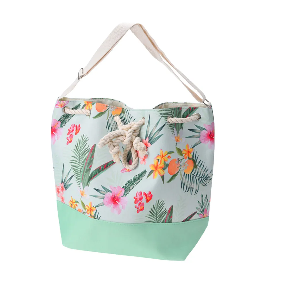 Tote Bag in Tropical Design