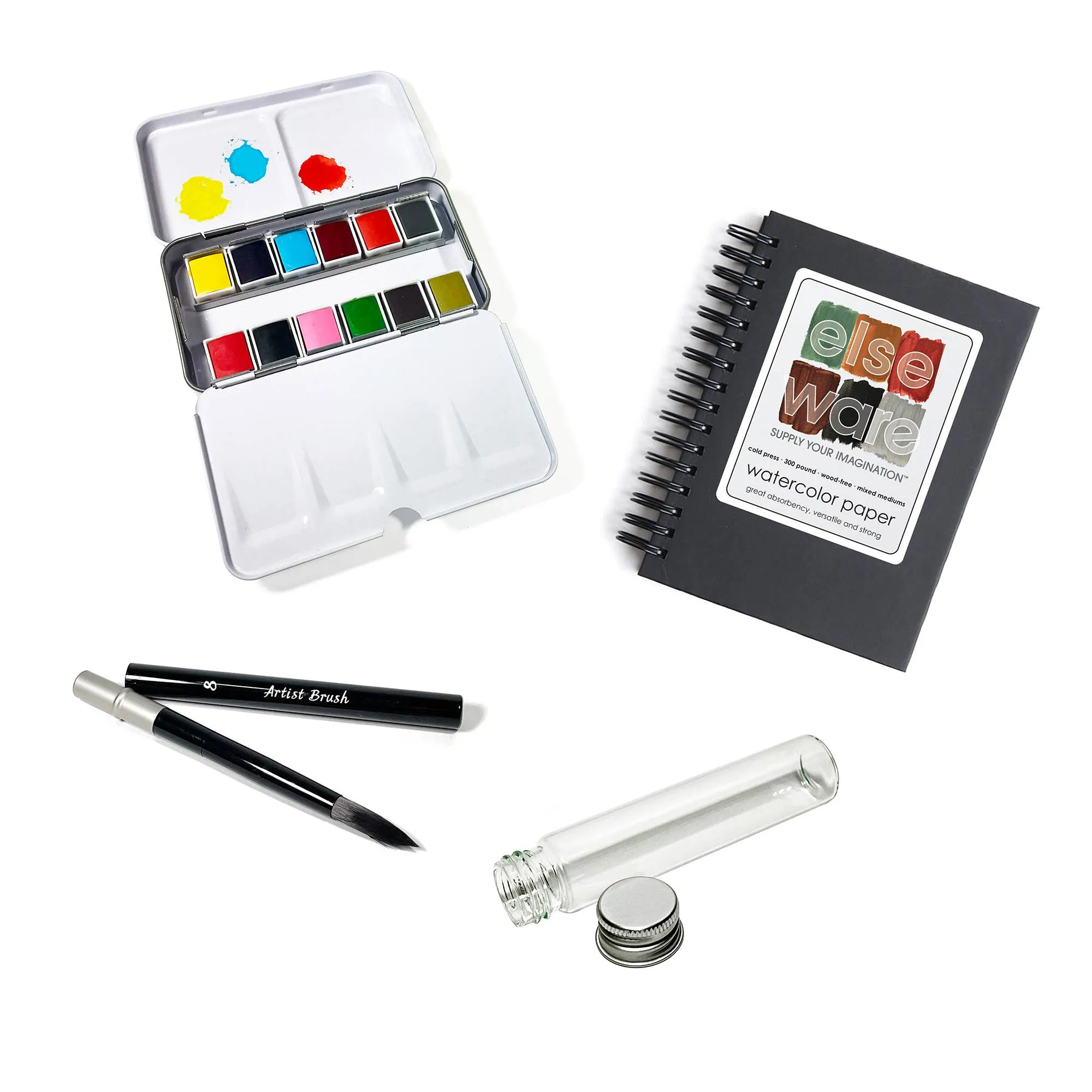 Watercolors To Go Kit