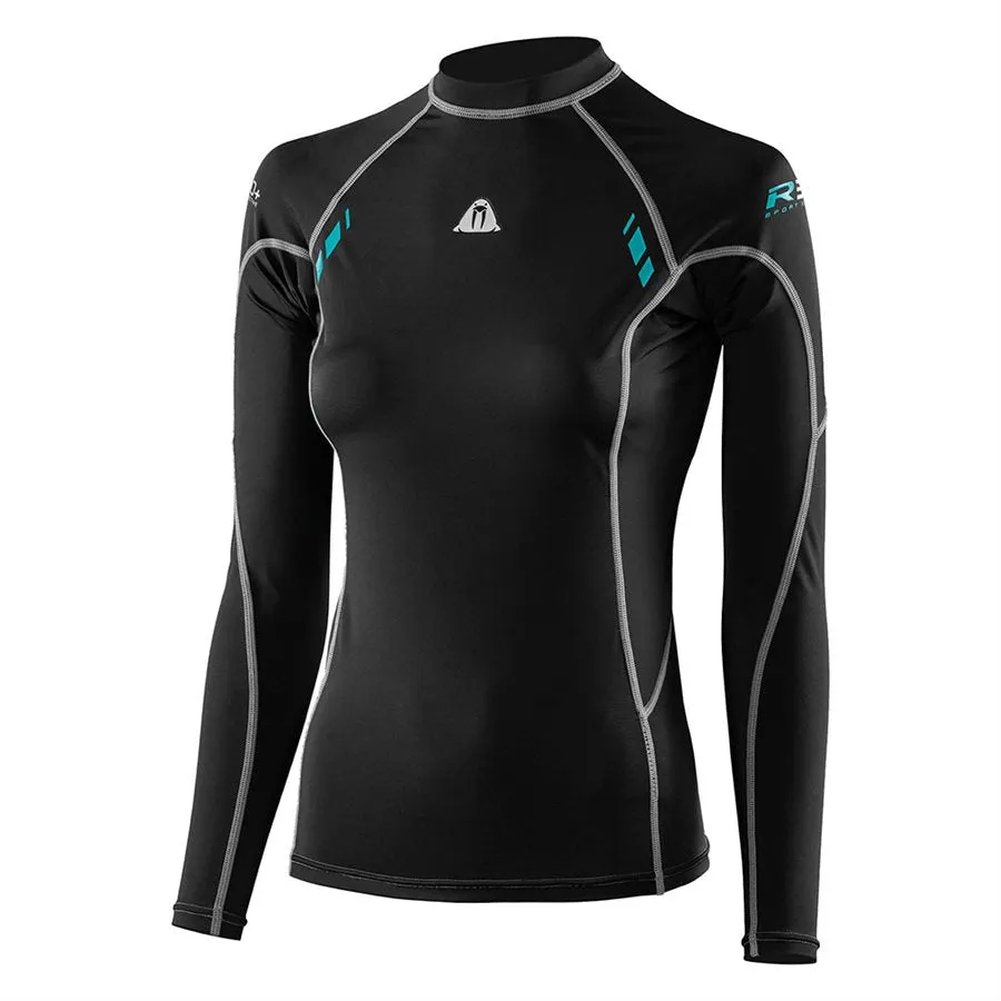 Waterproof FEMALE LONG SLEEVE RASH GUARD