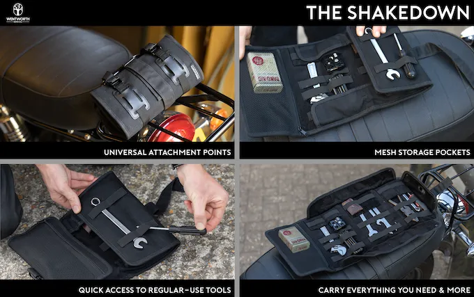 Wentworth Moto - The Shakedown Tool Roll