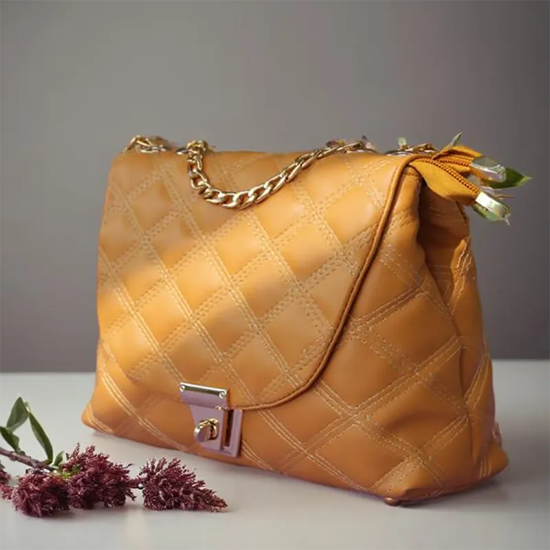 Yellow HandBag for women